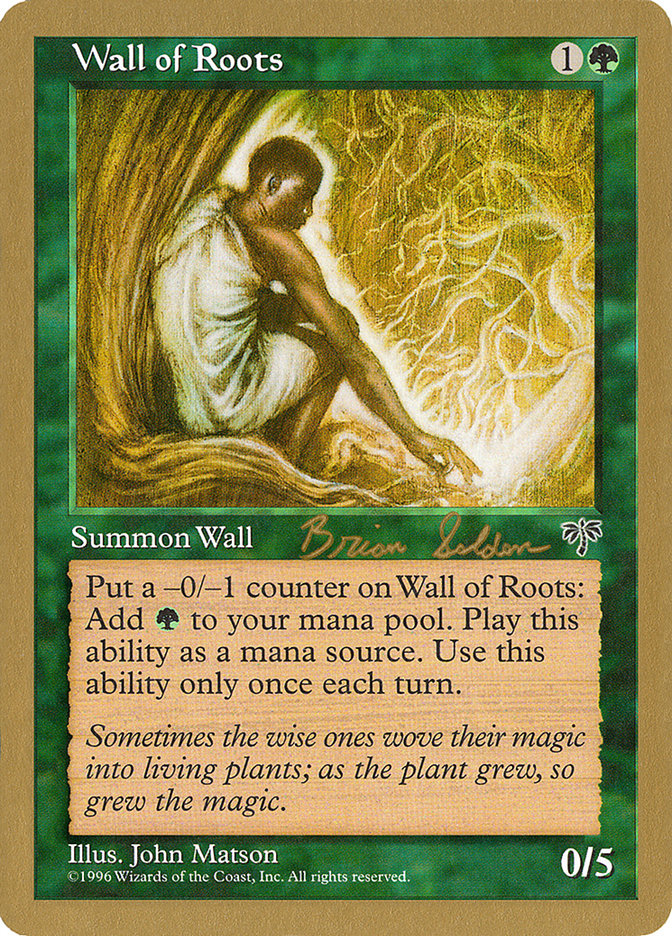 Wall of Roots (Brian Selden) [World Championship Decks 1998] | Game Master's Emporium (The New GME)