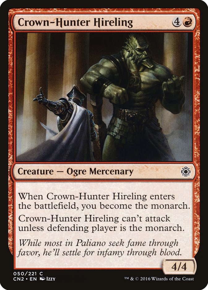 Crown-Hunter Hireling [Conspiracy: Take the Crown] | Game Master's Emporium (The New GME)