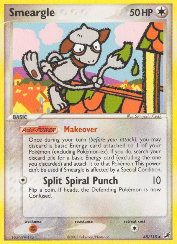 Smeargle (48/115) [EX: Unseen Forces] | Game Master's Emporium (The New GME)