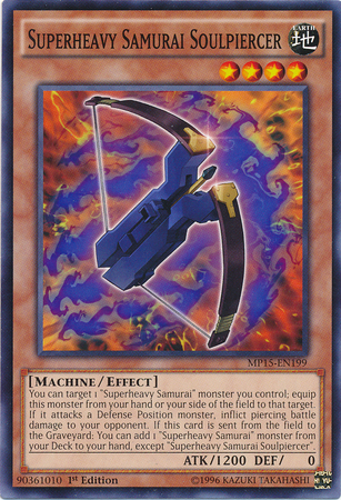 Superheavy Samurai Soulpiercer [MP15-EN199] Common | Game Master's Emporium (The New GME)