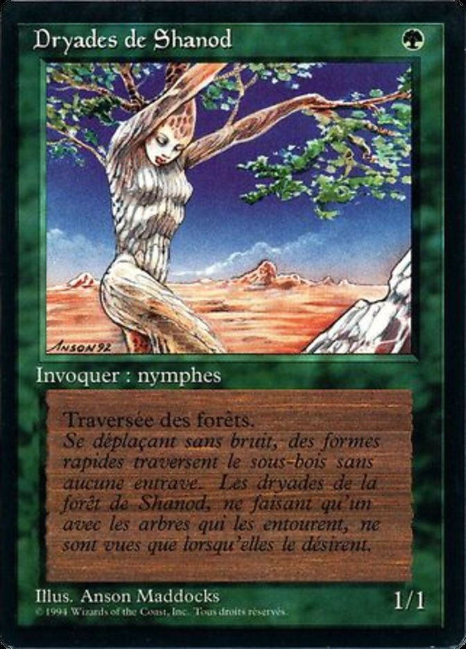 Shanodin Dryads [Foreign Black Border] | Game Master's Emporium (The New GME)