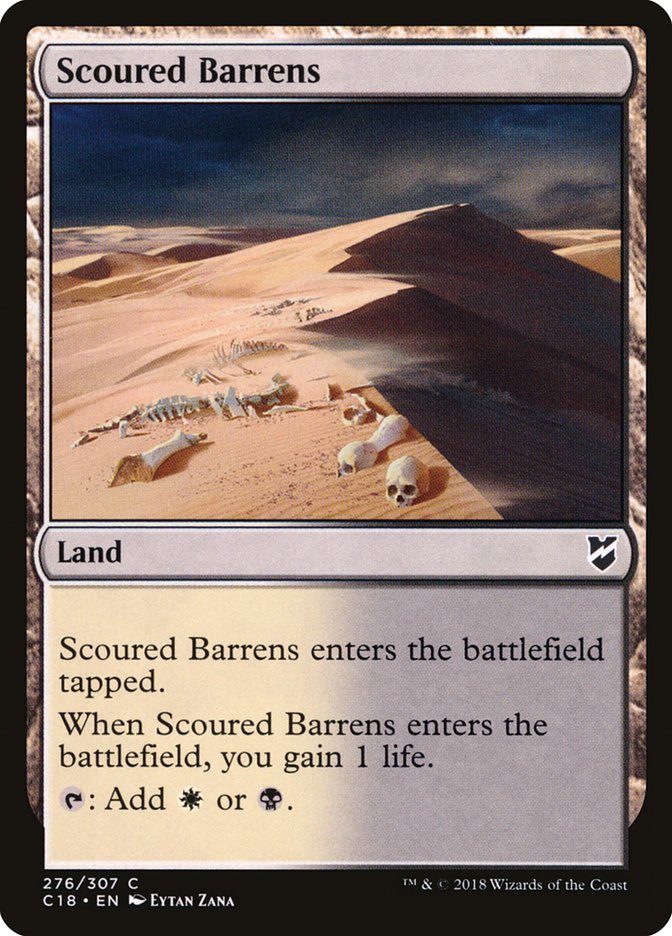Scoured Barrens [Commander 2018] | Game Master's Emporium (The New GME)