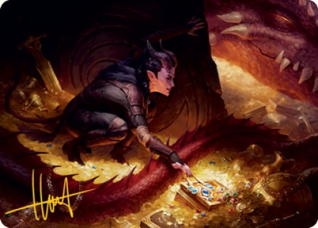 Hoard Robber Art Card (Gold-Stamped Signature) [Dungeons & Dragons: Adventures in the Forgotten Realms Art Series] | Game Master's Emporium (The New GME)