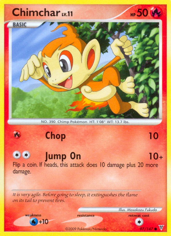 Chimchar (97/147) [Platinum: Supreme Victors] | Game Master's Emporium (The New GME)