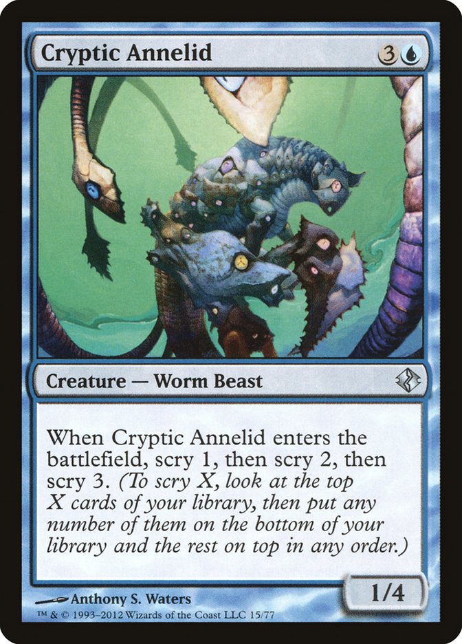Cryptic Annelid [Duel Decks: Venser vs. Koth] | Game Master's Emporium (The New GME)