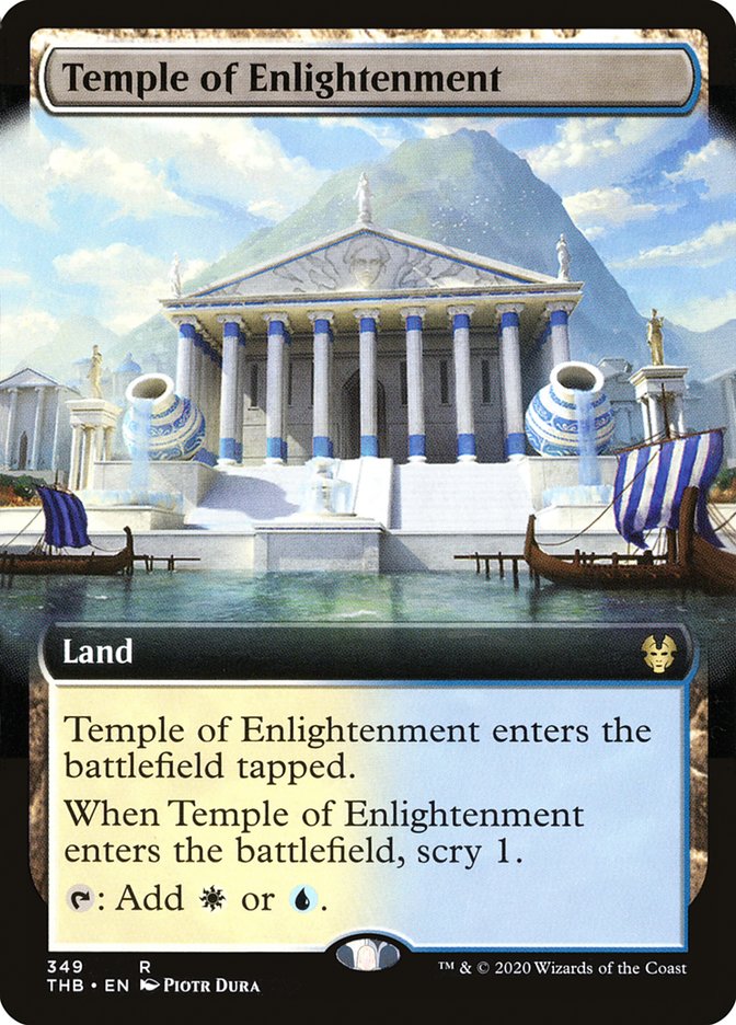 Temple of Enlightenment (Extended Art) [Theros Beyond Death] | Game Master's Emporium (The New GME)