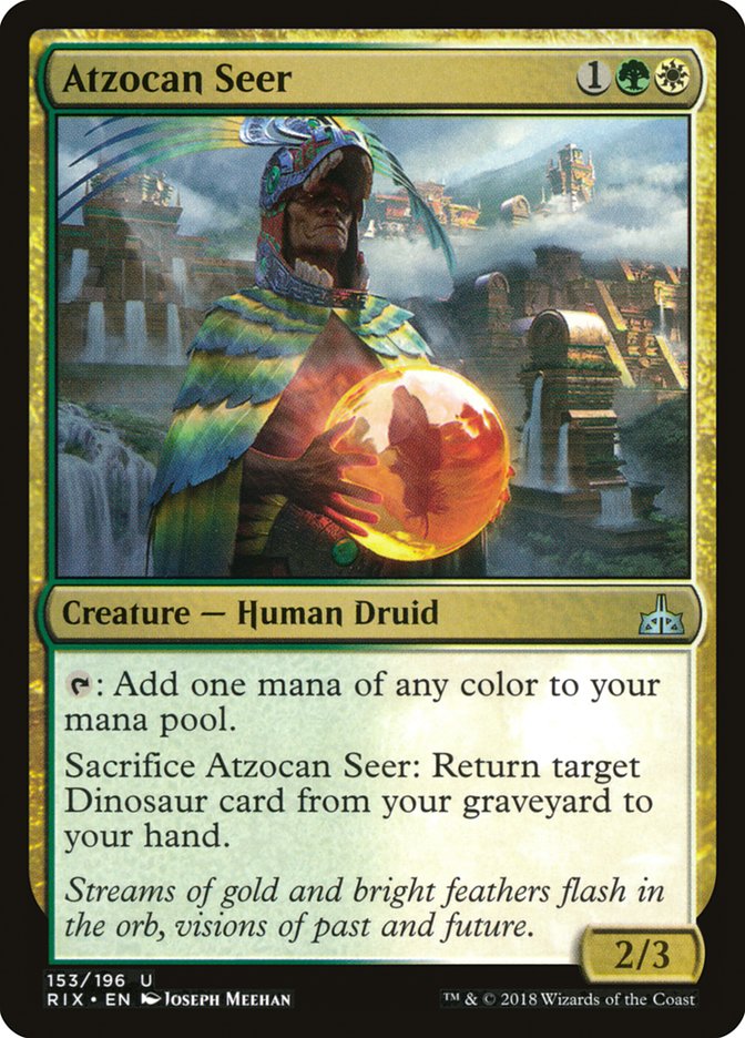 Atzocan Seer [Rivals of Ixalan] | Game Master's Emporium (The New GME)