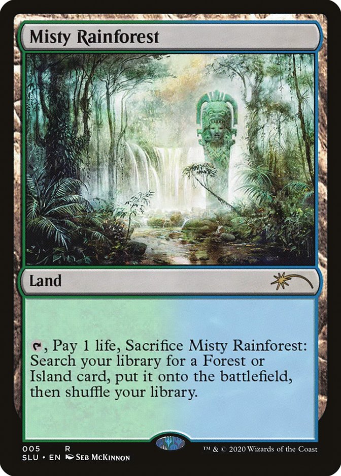 Misty Rainforest [Secret Lair: Ultimate Edition] | Game Master's Emporium (The New GME)