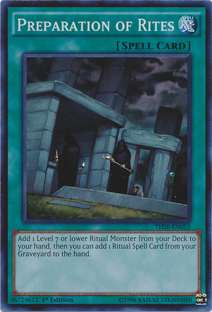 Preparation of Rites [THSF-EN053] Super Rare | Game Master's Emporium (The New GME)