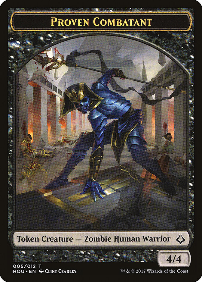 Proven Combatant Token [Hour of Devastation Tokens] | Game Master's Emporium (The New GME)