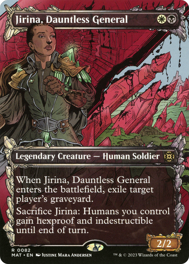 Jirina, Dauntless General (Showcase) [March of the Machine: The Aftermath] | Game Master's Emporium (The New GME)