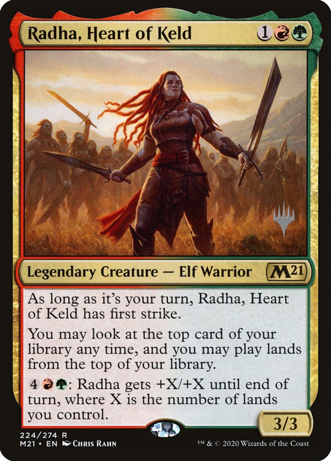 Radha, Heart of Keld (Promo Pack) [Core Set 2021 Promos] | Game Master's Emporium (The New GME)