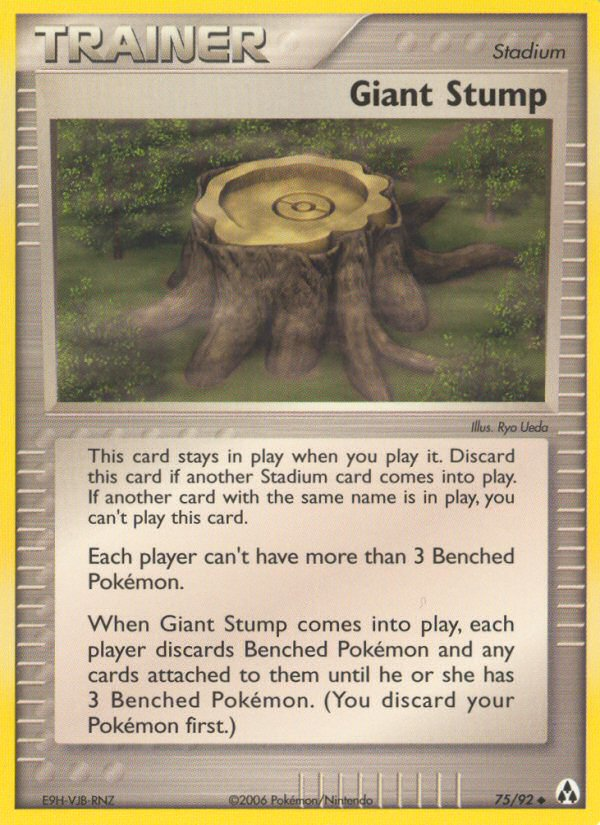 Giant Stump (75/92) [EX: Legend Maker] | Game Master's Emporium (The New GME)