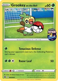 Grookey on the Ball (003/005) [Miscellaneous Cards] | Game Master's Emporium (The New GME)