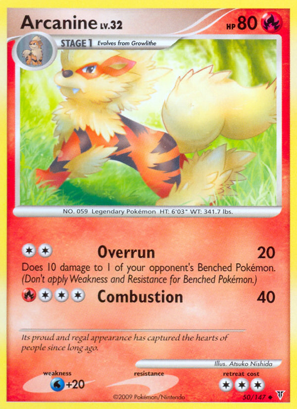 Arcanine (50/147) [Platinum: Supreme Victors] | Game Master's Emporium (The New GME)