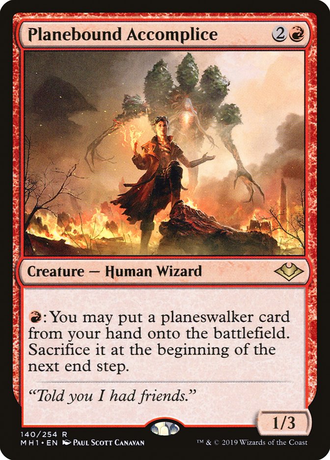 Planebound Accomplice [Modern Horizons] | Game Master's Emporium (The New GME)