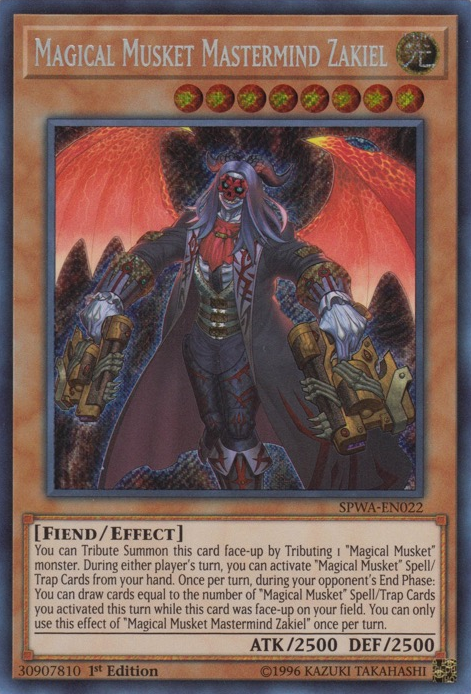 Magical Musket Mastermind Zakiel [SPWA-EN022] Secret Rare | Game Master's Emporium (The New GME)