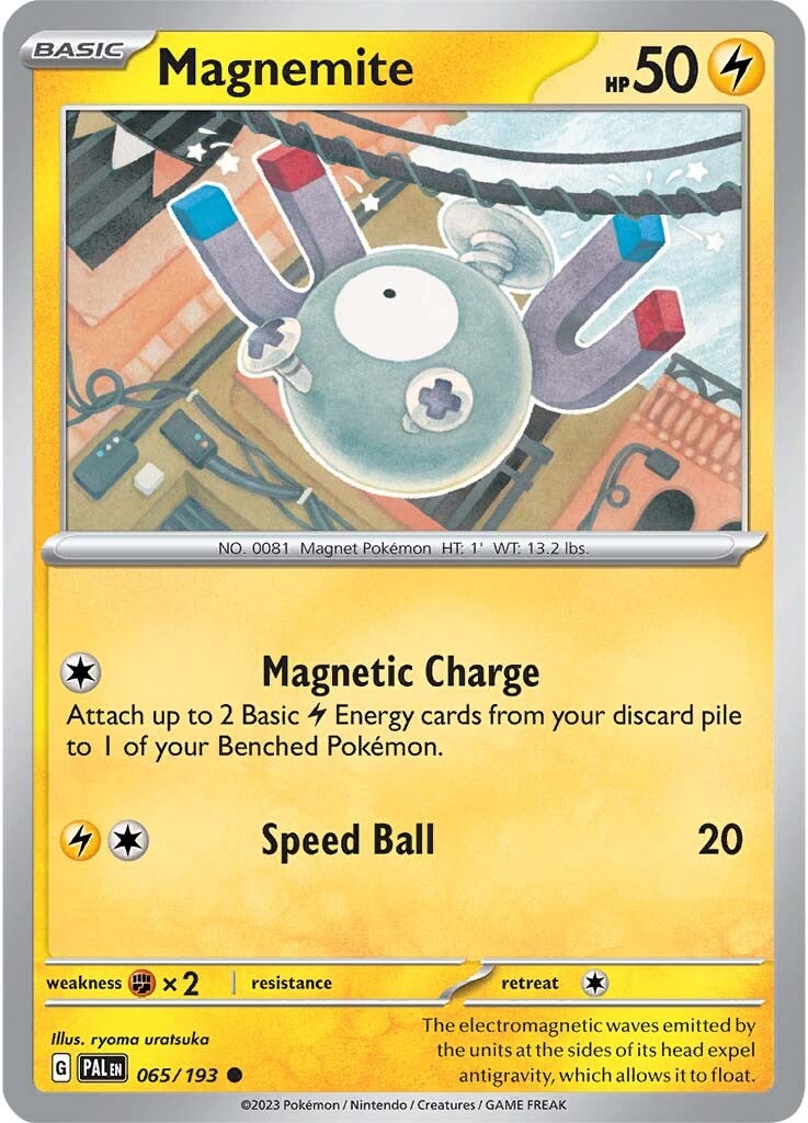 Magnemite (065/193) [Scarlet & Violet: Paldea Evolved] | Game Master's Emporium (The New GME)