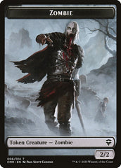 Treasure // Zombie Double-Sided Token [Commander Legends Tokens] | Game Master's Emporium (The New GME)