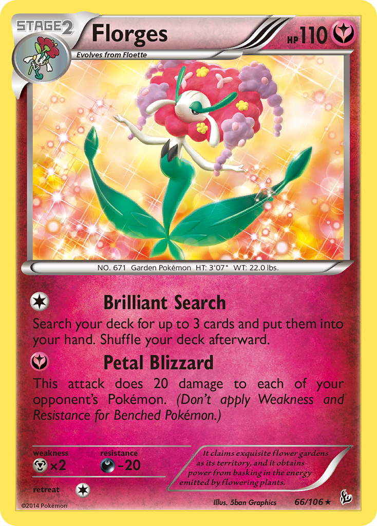 Florges (66/106) [XY: Flashfire] | Game Master's Emporium (The New GME)