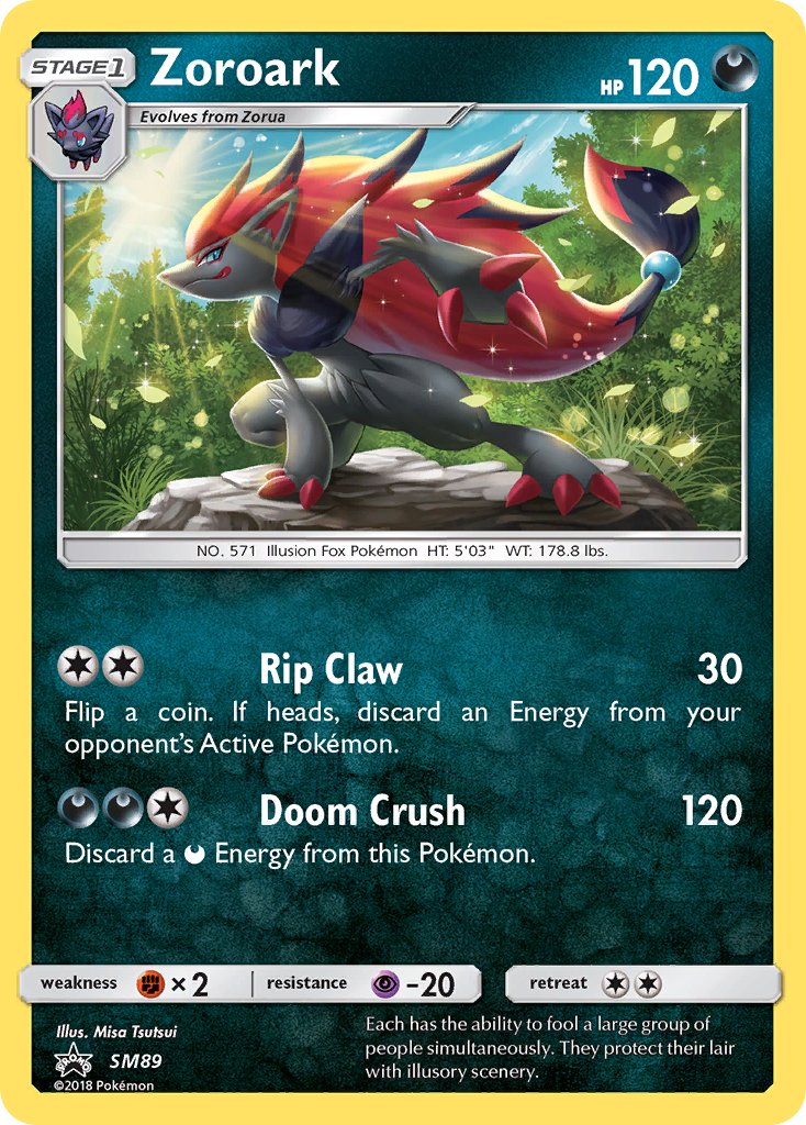 Zoroark (SM89) [Sun & Moon: Black Star Promos] | Game Master's Emporium (The New GME)