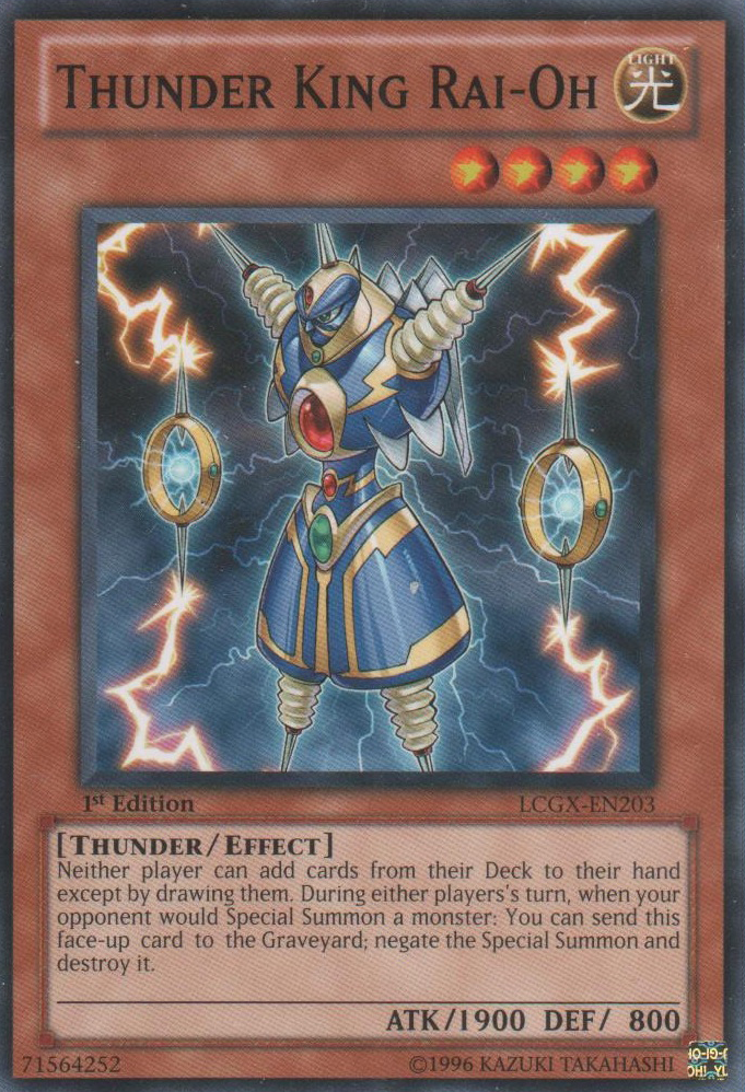 Thunder King Rai-Oh [LCGX-EN203] Common | Game Master's Emporium (The New GME)