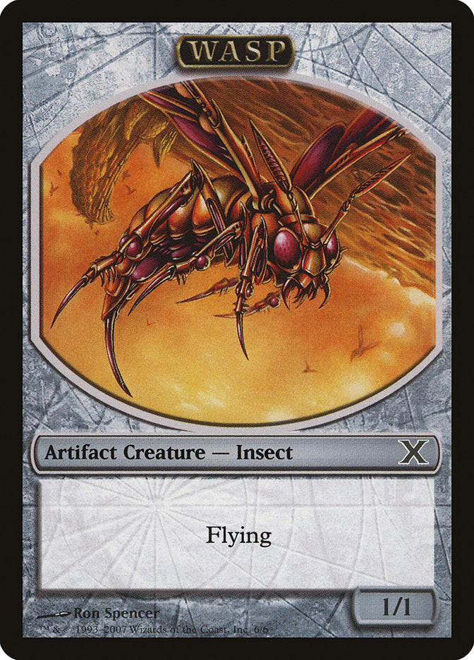 Wasp Token [Tenth Edition Tokens] | Game Master's Emporium (The New GME)