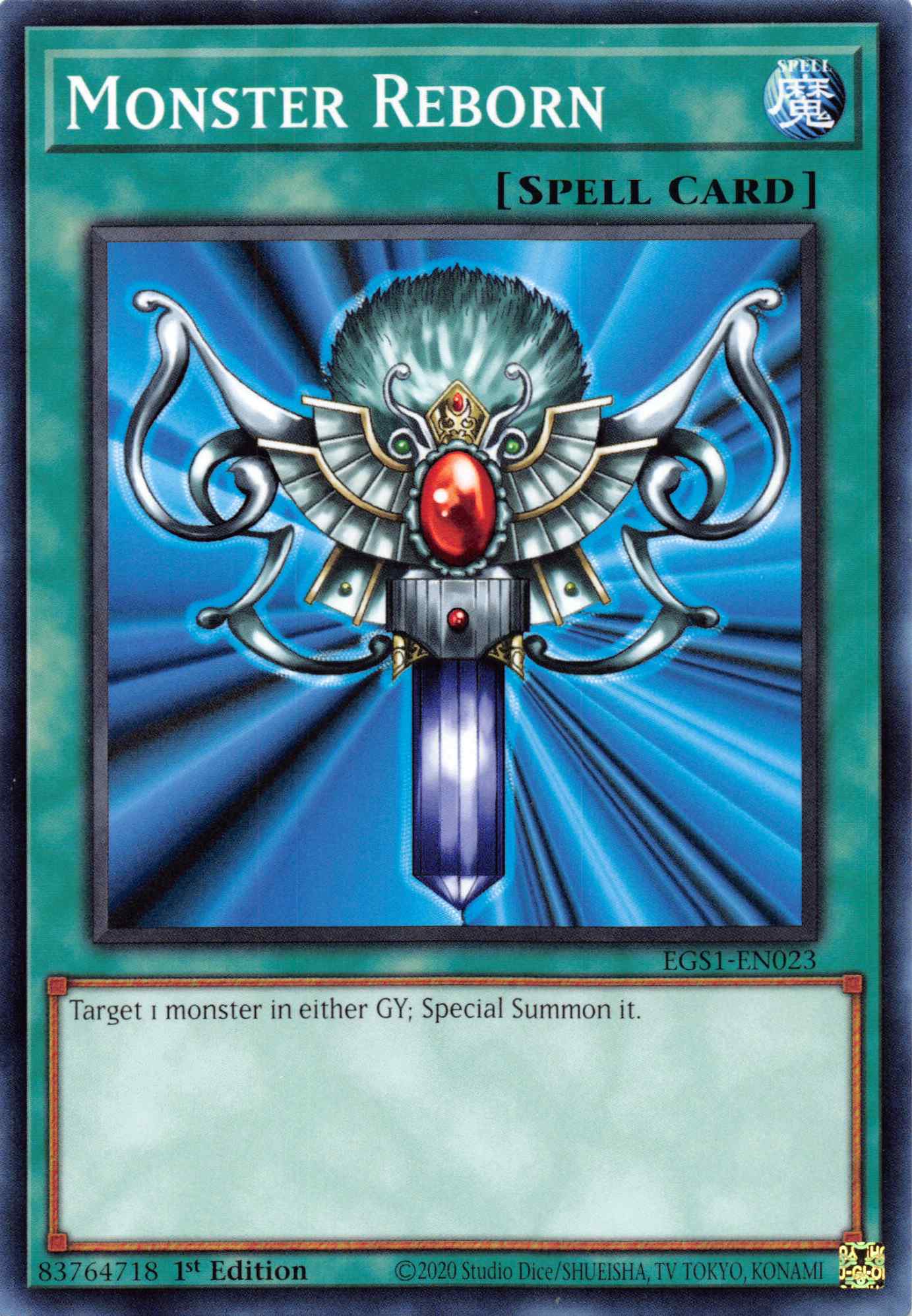 Monster Reborn [EGS1-EN023] Common | Game Master's Emporium (The New GME)