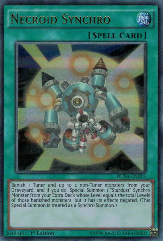 Necroid Synchro [DUSA-EN015] Ultra Rare | Game Master's Emporium (The New GME)