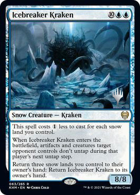 Icebreaker Kraken (Promo Pack) [Kaldheim Promos] | Game Master's Emporium (The New GME)