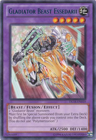 Gladiator Beast Essedarii (Blue) [DL18-EN010] Rare | Game Master's Emporium (The New GME)