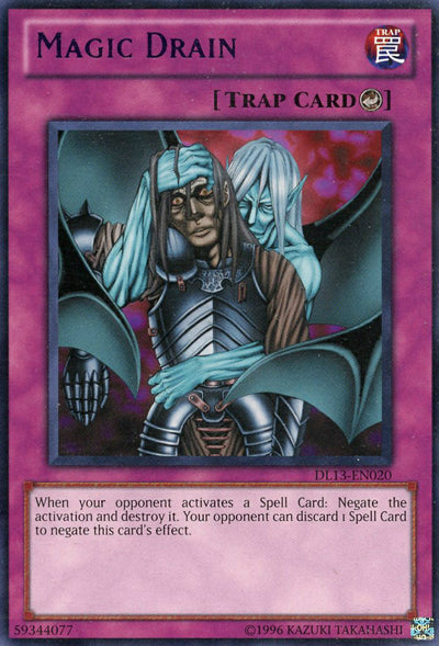 Magic Drain (Purple) [DL13-EN020] Rare | Game Master's Emporium (The New GME)
