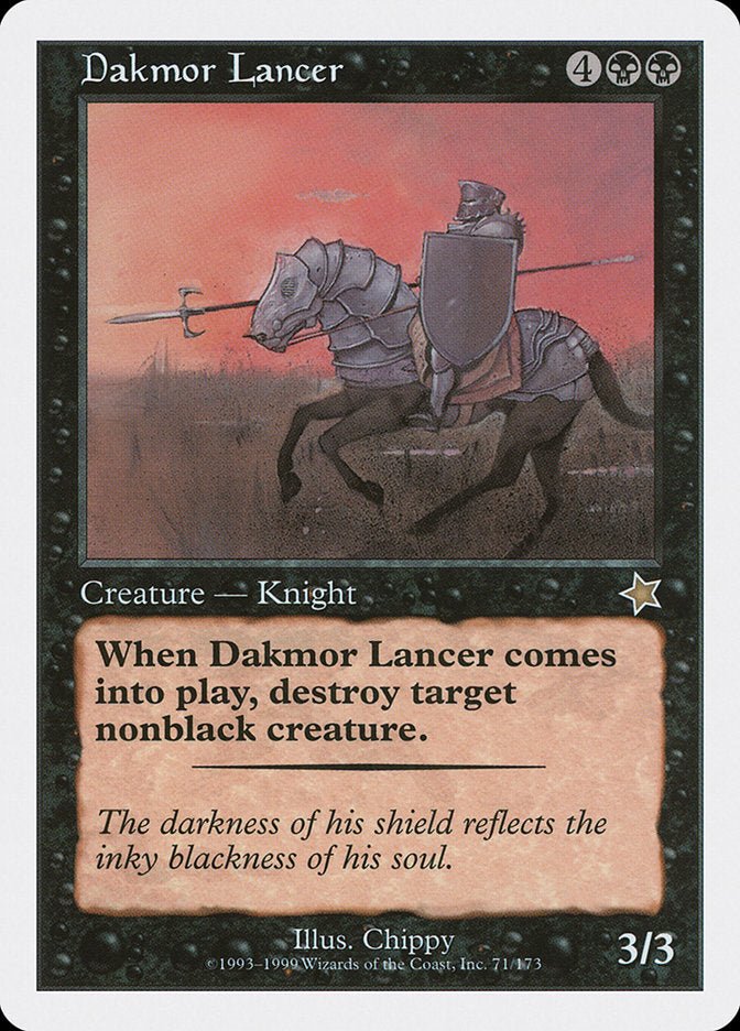 Dakmor Lancer [Starter 1999] | Game Master's Emporium (The New GME)
