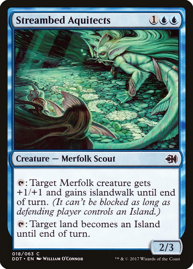 Streambed Aquitects [Duel Decks: Merfolk vs. Goblins] | Game Master's Emporium (The New GME)