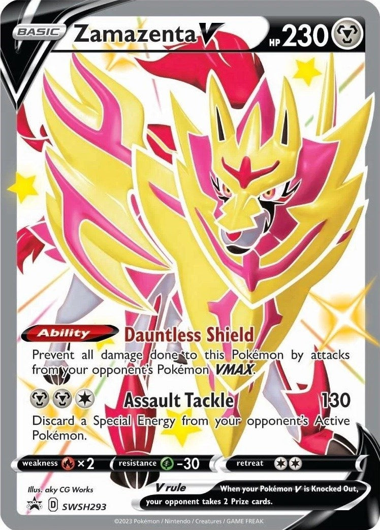 Zamazenta V (SWSH293) [Sword & Shield: Black Star Promos] | Game Master's Emporium (The New GME)