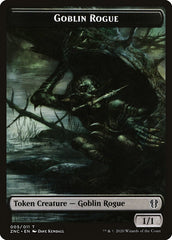 Faerie Rogue // Goblin Rogue Double-Sided Token [Zendikar Rising Commander Tokens] | Game Master's Emporium (The New GME)