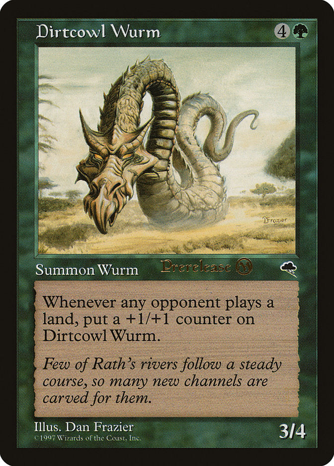 Dirtcowl Wurm [Tempest Promos] | Game Master's Emporium (The New GME)