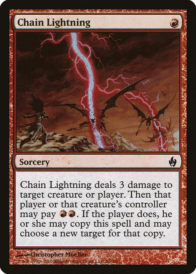 Chain Lightning [Premium Deck Series: Fire and Lightning] | Game Master's Emporium (The New GME)