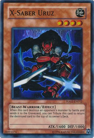 X-Saber Uruz [HA01-EN012] Super Rare | Game Master's Emporium (The New GME)