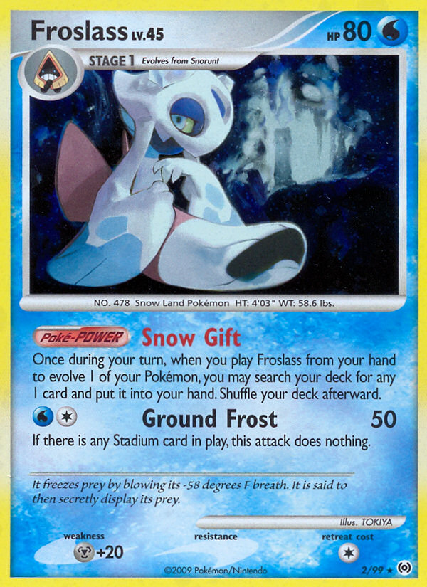 Froslass (2/99) [Platinum: Arceus] | Game Master's Emporium (The New GME)