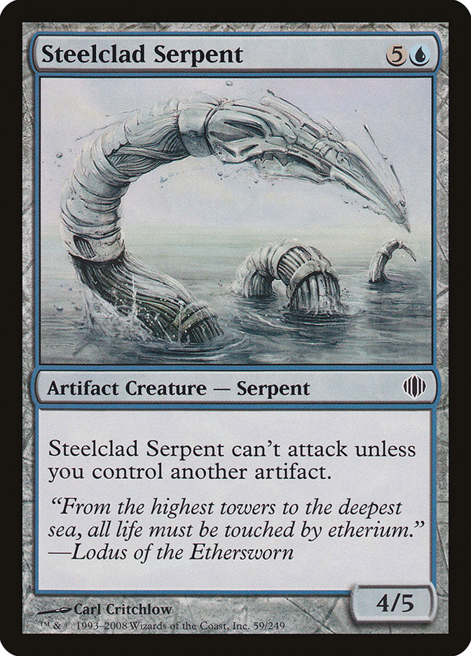 Steelclad Serpent [Shards of Alara] | Game Master's Emporium (The New GME)