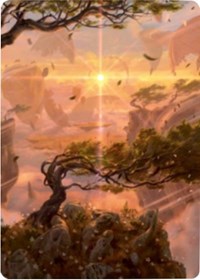 Windswept Heath Art Card [Zendikar Rising Art Series] | Game Master's Emporium (The New GME)