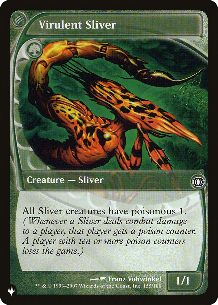 Virulent Sliver [The List] | Game Master's Emporium (The New GME)