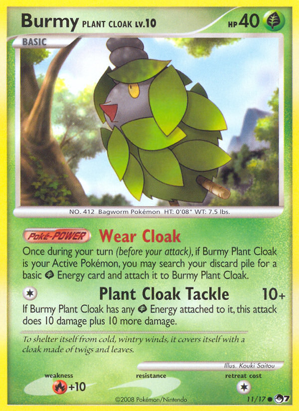 Burmy Plant Cloak (11/17) [POP Series 7] | Game Master's Emporium (The New GME)