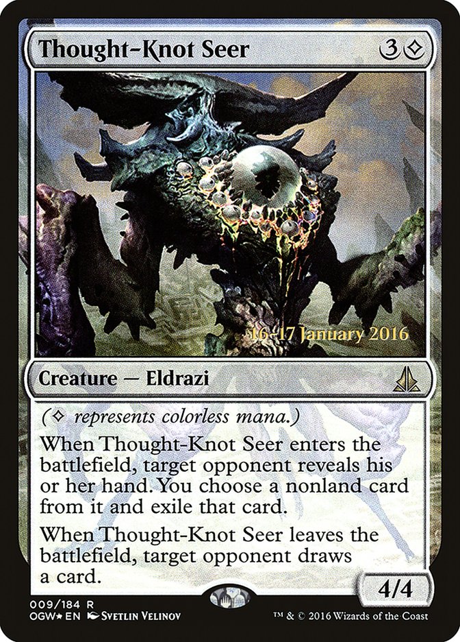 Thought-Knot Seer [Oath of the Gatewatch Prerelease Promos] | Game Master's Emporium (The New GME)