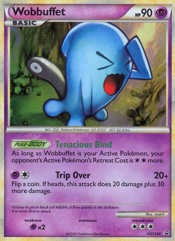 Wobbuffet (HGSS04) [HeartGold & SoulSilver: Black Star Promos] | Game Master's Emporium (The New GME)