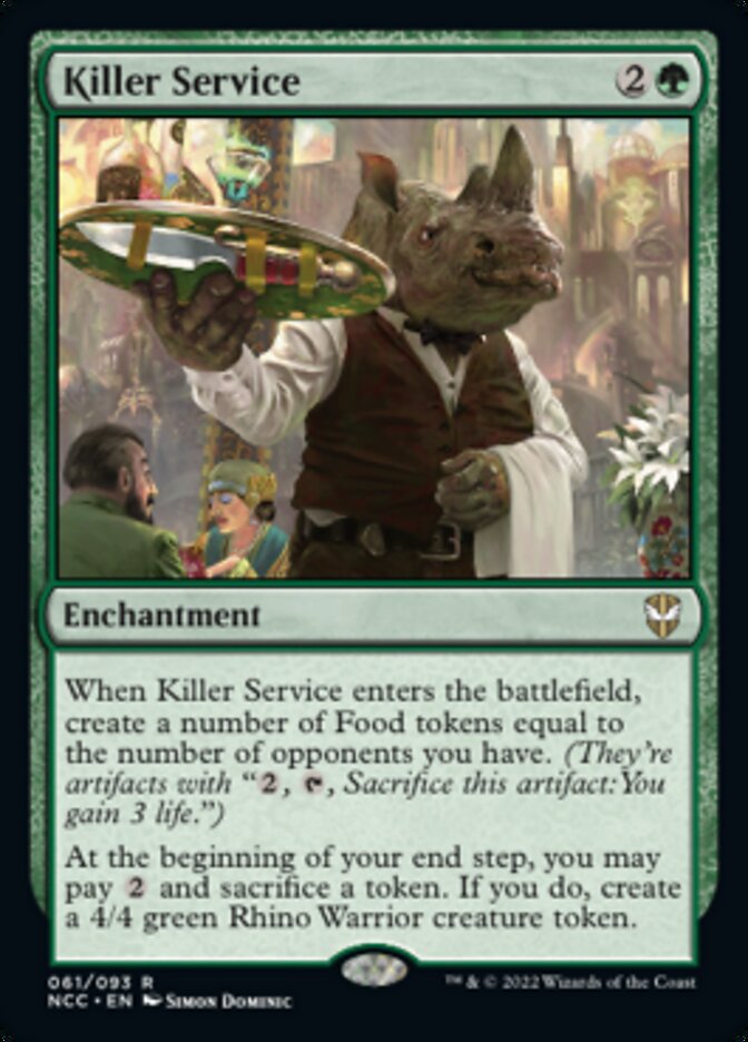 Killer Service [Streets of New Capenna Commander] | Game Master's Emporium (The New GME)