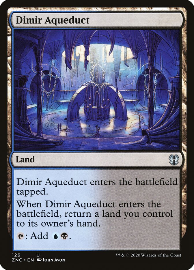 Dimir Aqueduct [Zendikar Rising Commander] | Game Master's Emporium (The New GME)