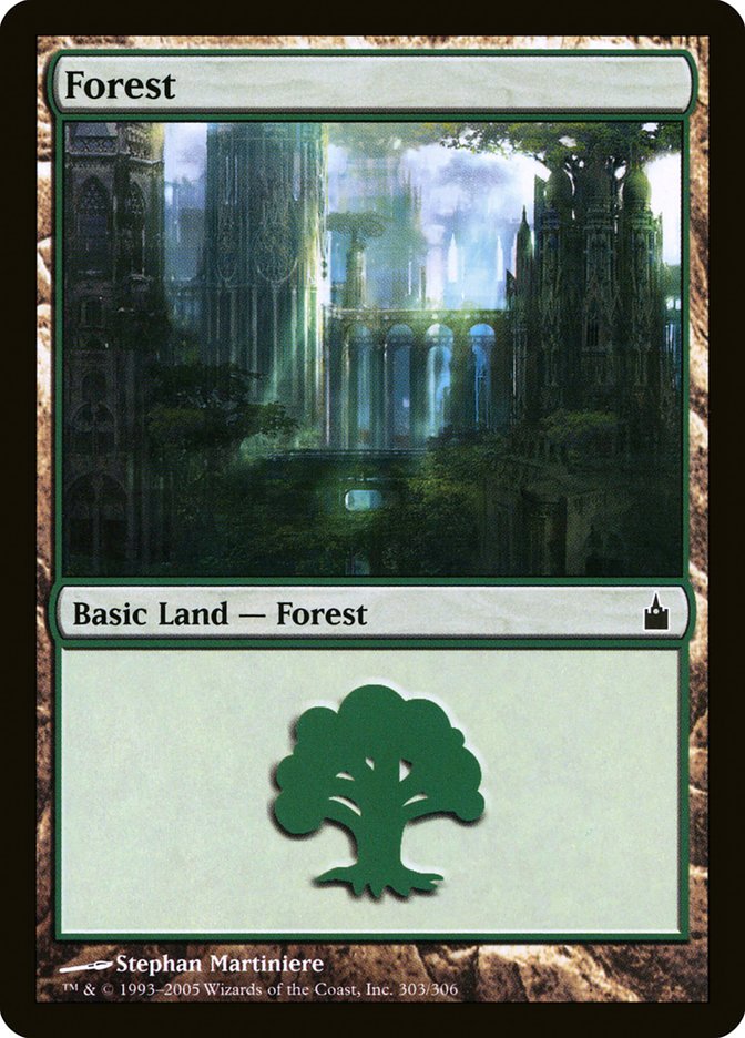 Forest (303) [Ravnica: City of Guilds] | Game Master's Emporium (The New GME)