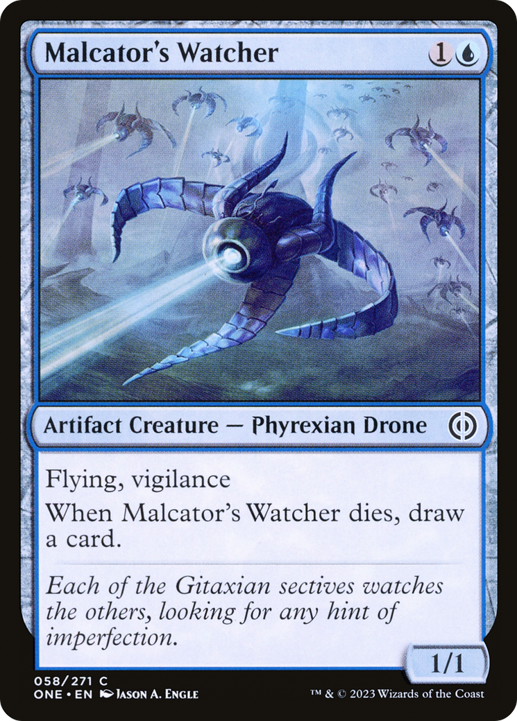 Malcator's Watcher [Phyrexia: All Will Be One] | Game Master's Emporium (The New GME)